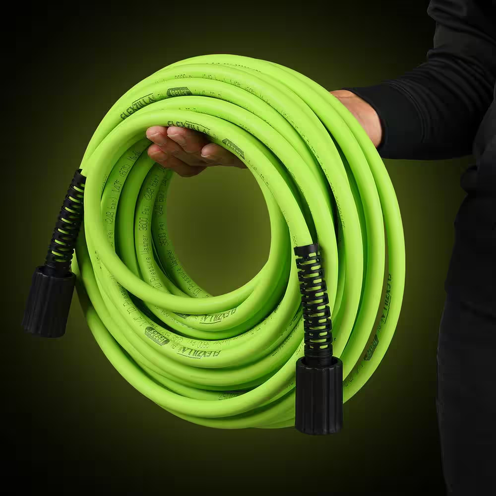 1/4 In. X 25 Ft. 3100 PSI Pressure Washer Hose with M22 Fittings