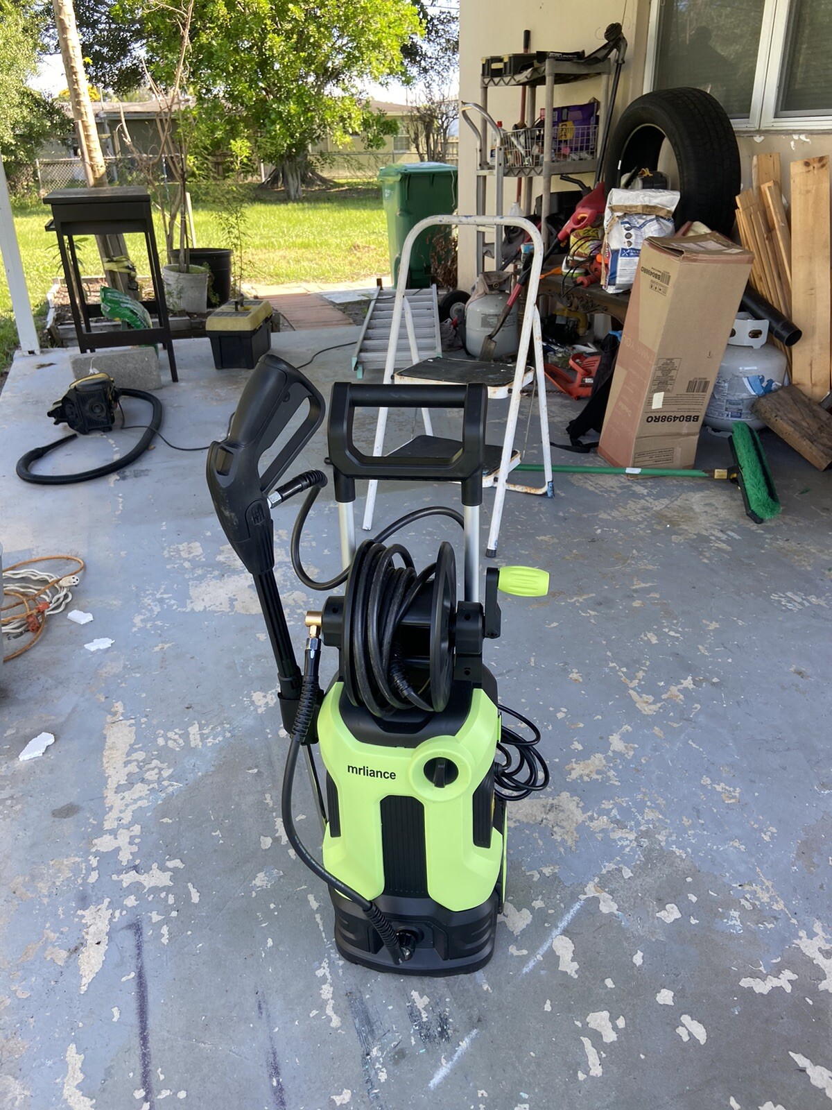 Electric Power Washer 1600W 20ft Hose 35ft power cord 4 Nozzles Options Mrliance