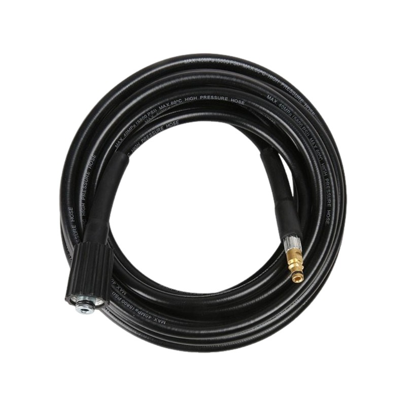 Threaded End Washer Hose for Vehicle Washing and Outdoor Floor Care