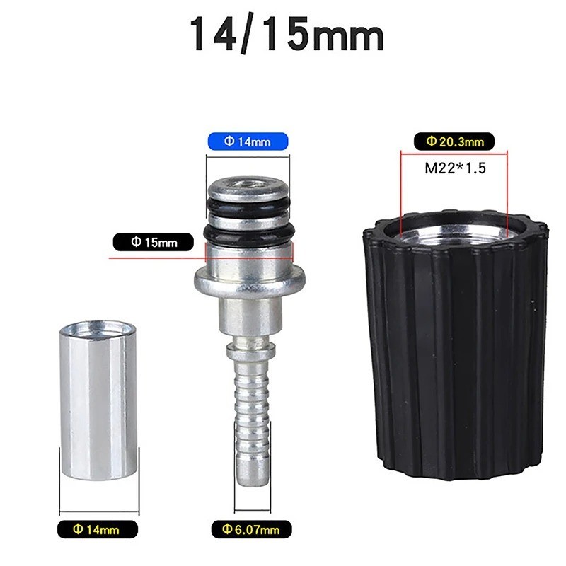 High Pressure Washer Hose Repair Kit, Hose Washers Insert Fittings Car Washer Wa