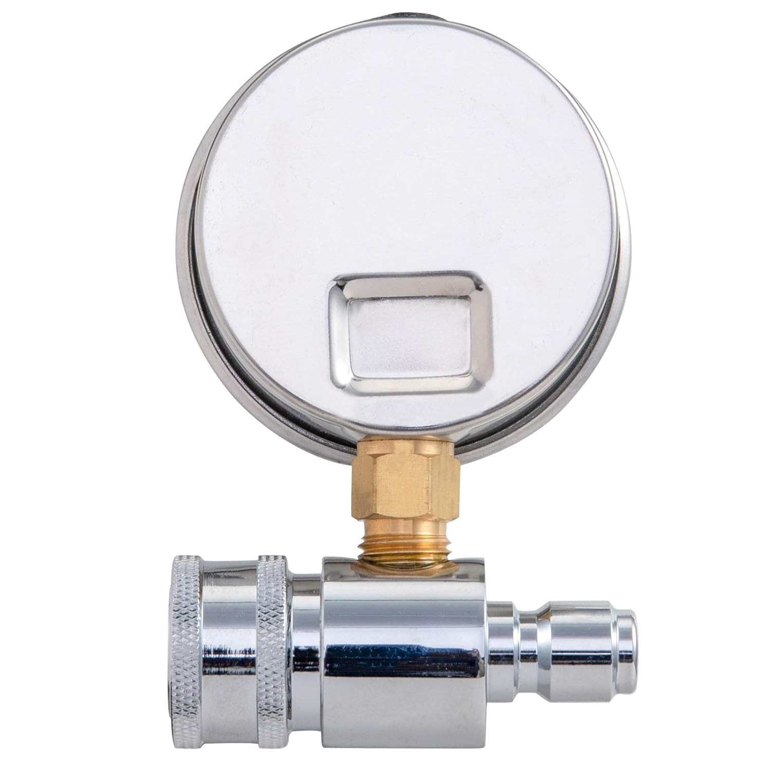 Pressure Washer Gauge, 6000 PSI, 3/8 Inch Quick Connect, Pressure Gauge for Powe