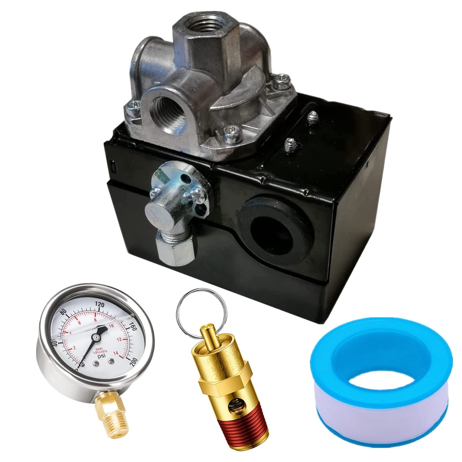 23474653-A Pressure Switch For I-R Parts 145/175 PSI Air Compressor Female 4-…