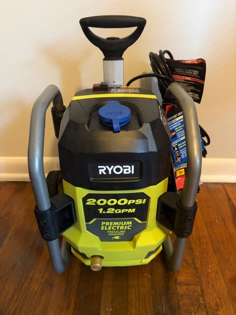 Ryobi RY142022VNM 2000 PSI Cold Water Pressure Washer