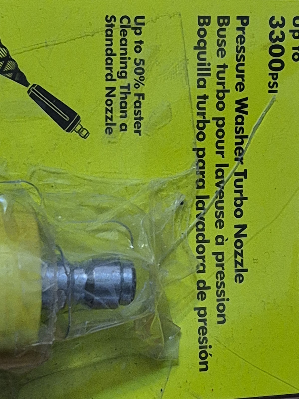 RYOBI RY31TN01 3,300 PSI Gas/Electric Turbo Pressure Washer Nozzle