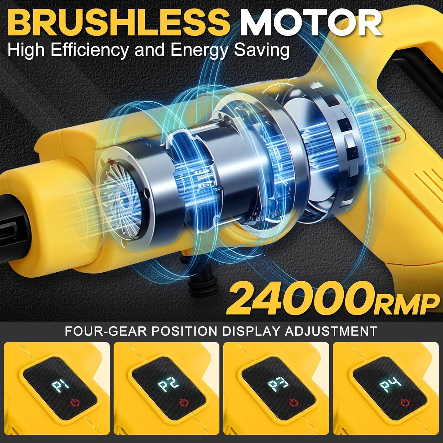 Cordless Pressure Washer Compatible with Dewalt 20V Battery, 700 PSI Portable Ha