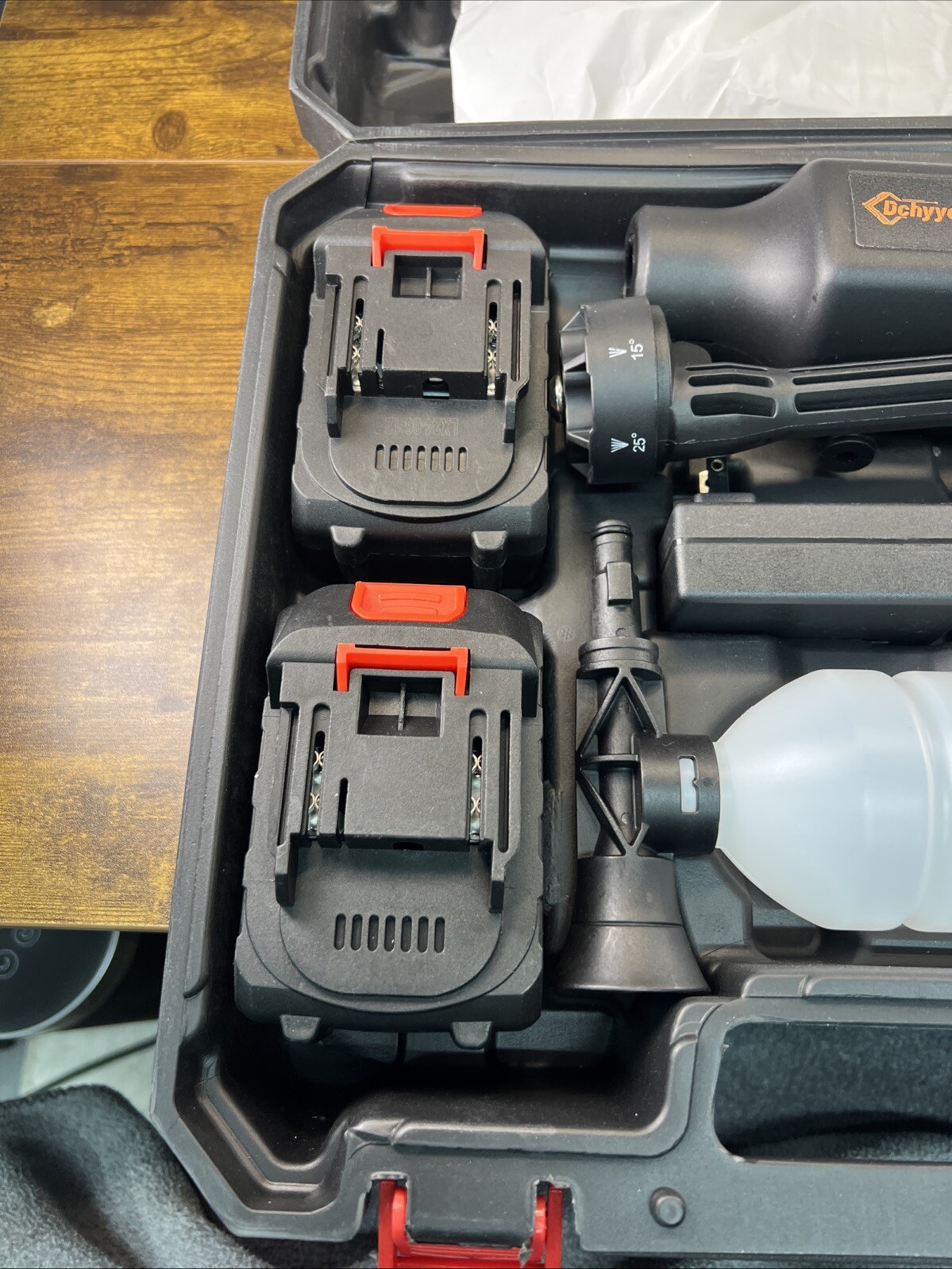 Portable Cordless Pressure Washer, 2 Rechargeable 4.0Ah Batteries 6 In 1