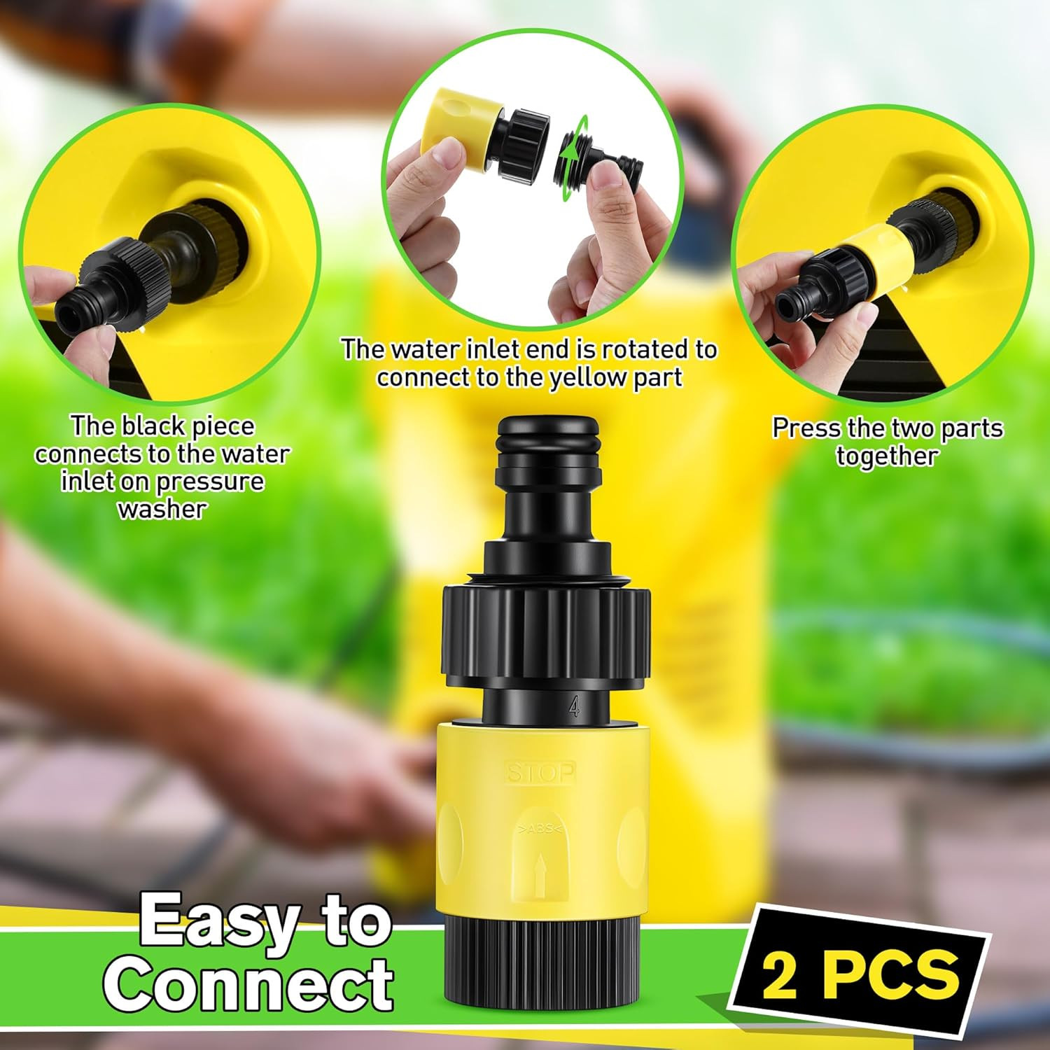 Karcher Pressure Washer Hose Adapter Kit for K1-K5 & G220-G4000 Series