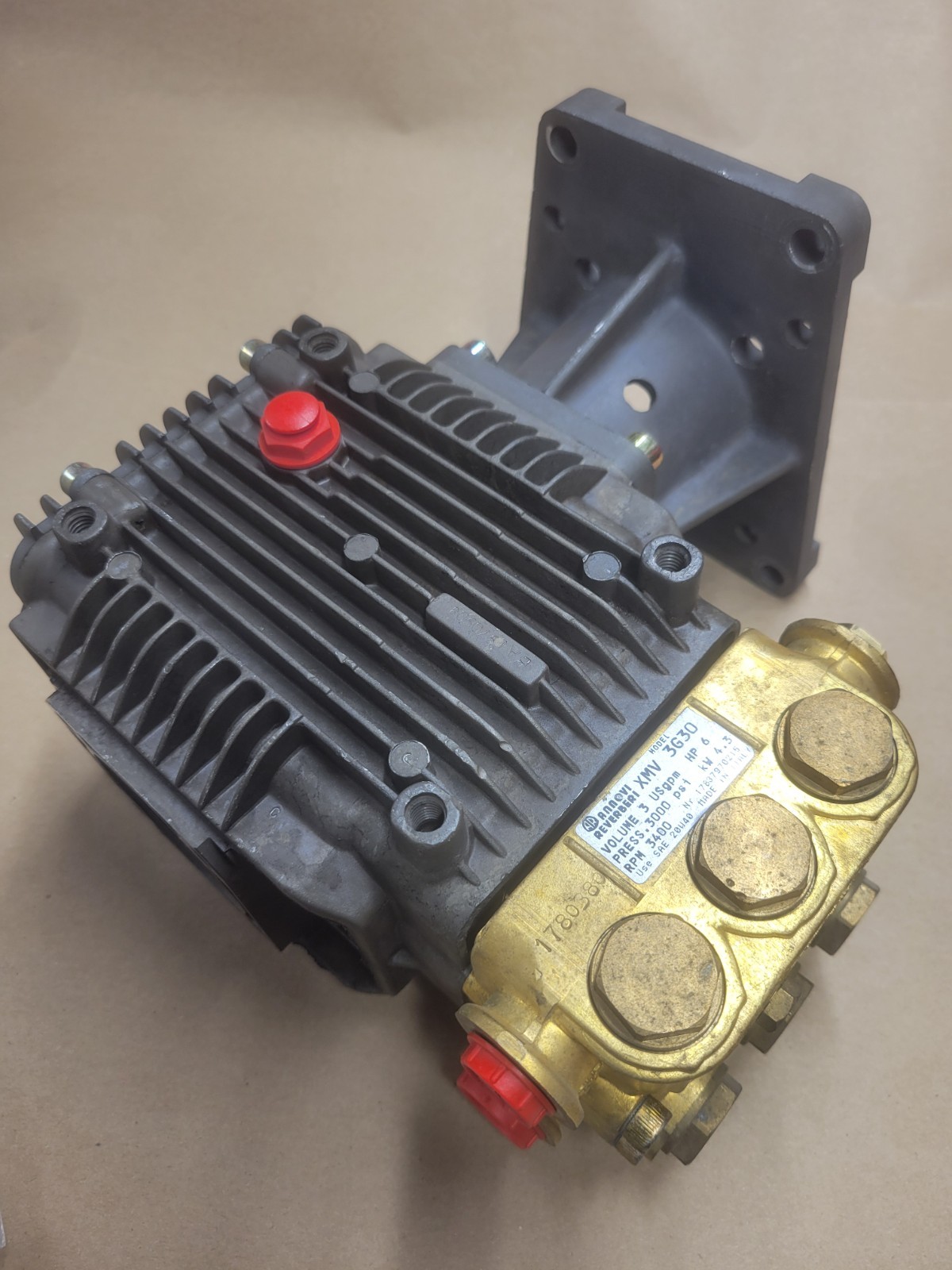 AR Annovi Reverbri North America XMV3G30D-F24 Pump 3GPM, 3000PSI