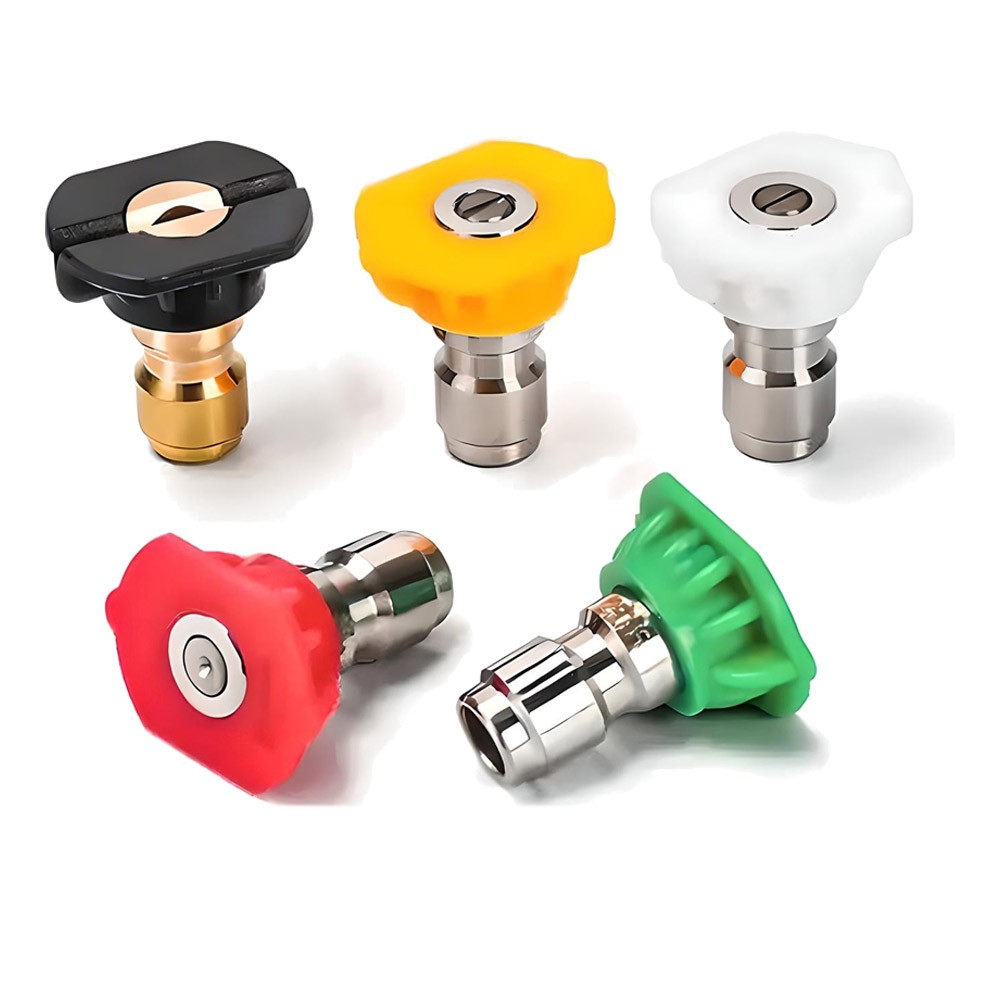 5pcs High Power Pressure Washer Spray Tips Nozzles Kit Quick Connect 1/4″ Set