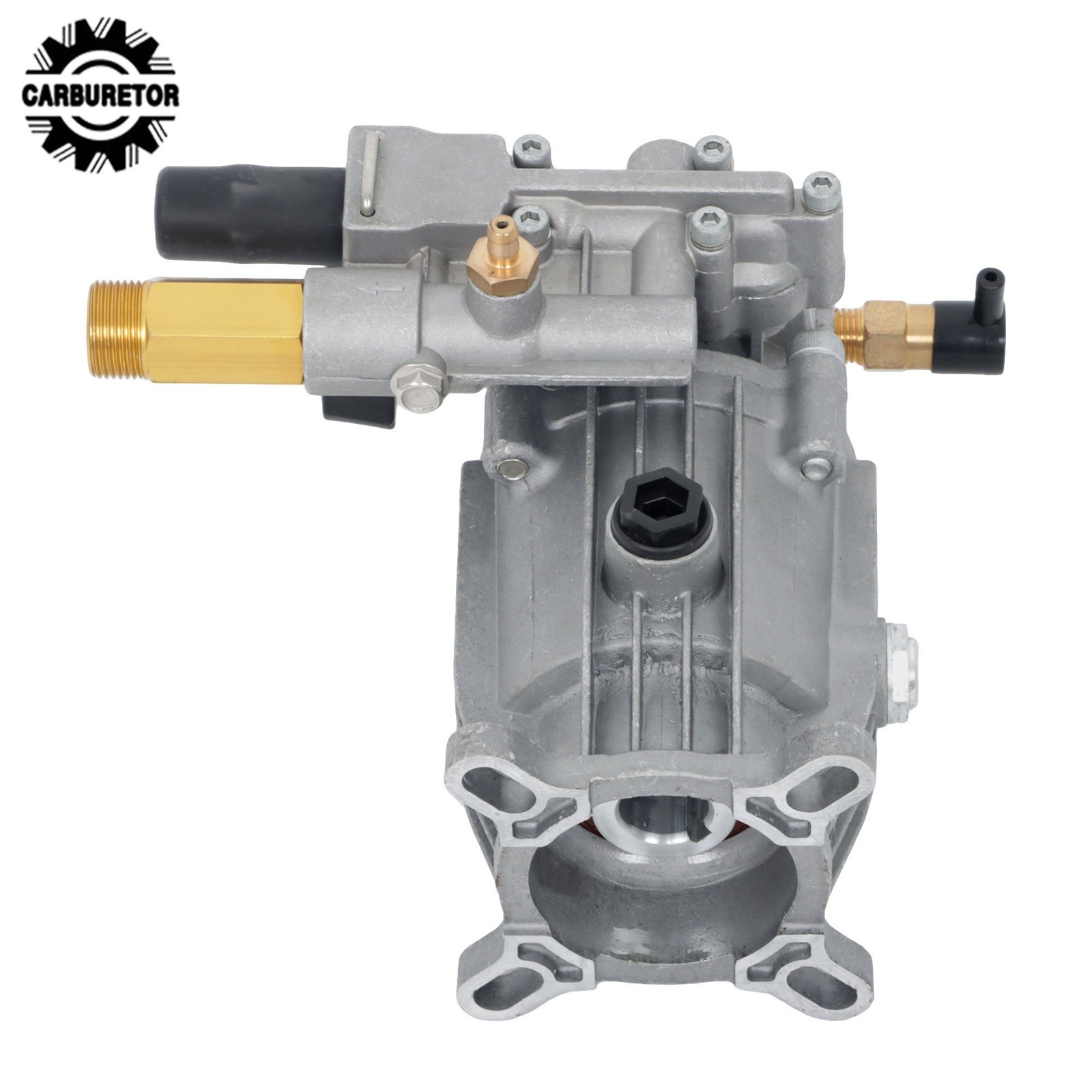 Pressure Washer Pump Horizontal 3/4 Inch Shaft MAX 2.5 GPM Oil Sealed 3000 PSI
