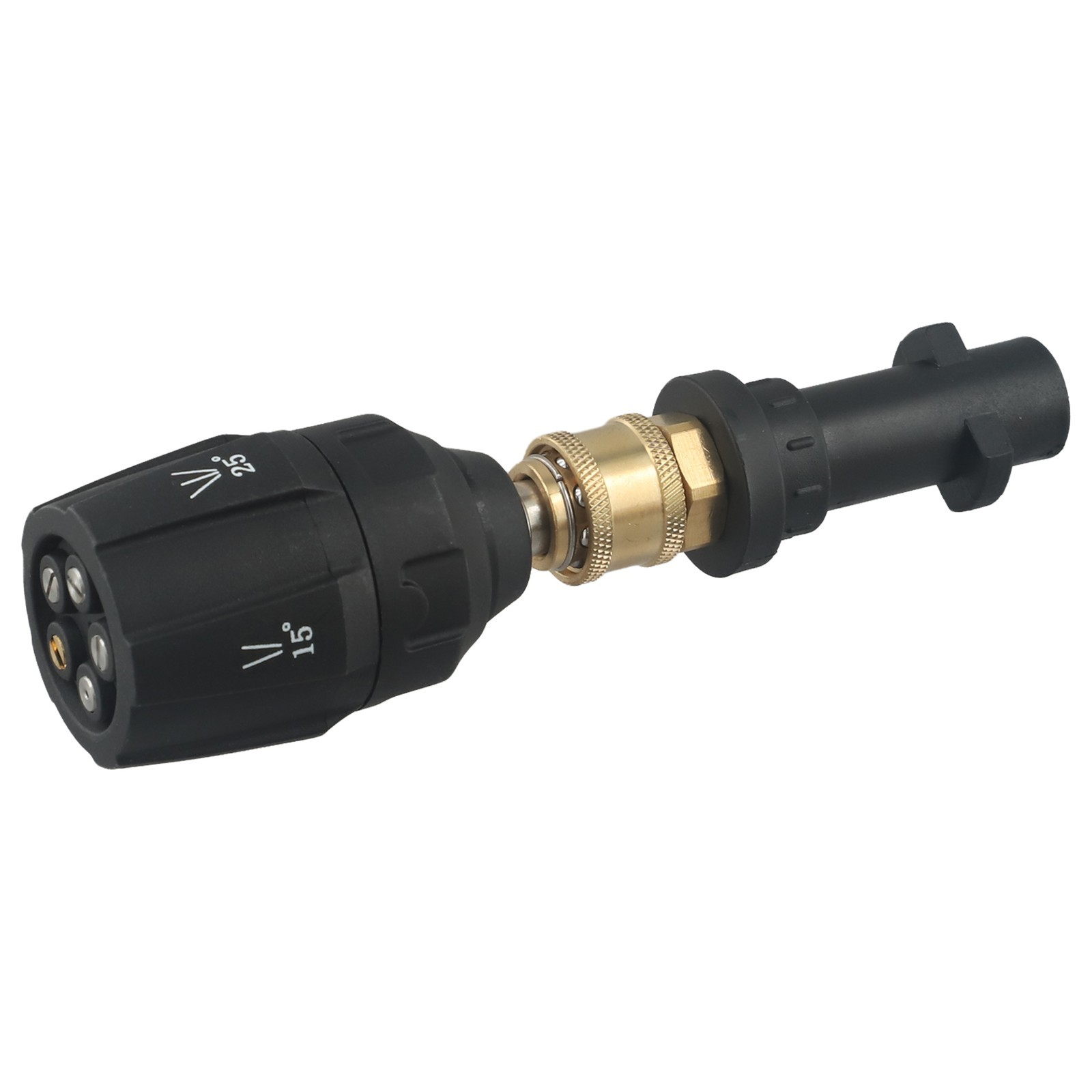 All in Pressure Washer Spray Nozzle Kit for Karcher K2 K3 K4 K5 5 in 1 Set