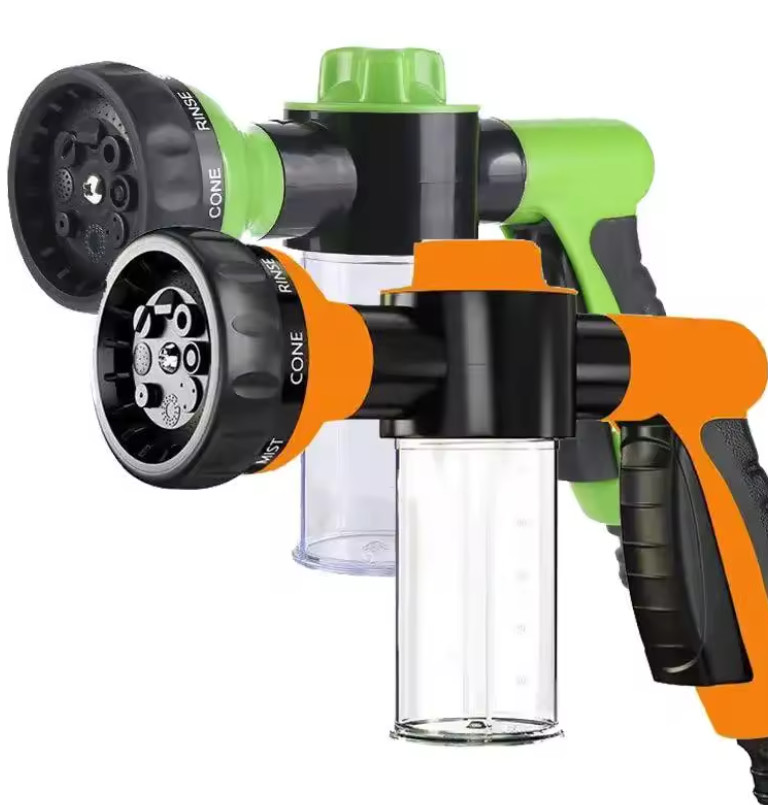 1pc Portable High Pressure Foam Lance Car Washer Sprayer with 3 Nozzles – NEW