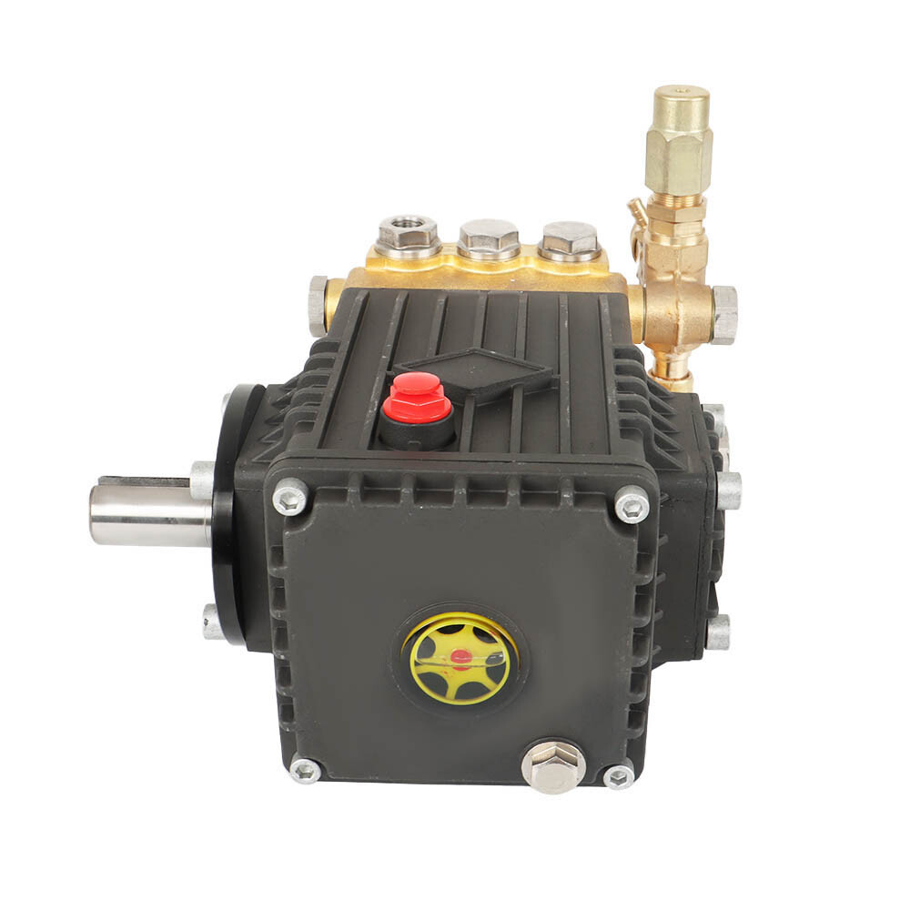 Pressure Power Washer Pump 24mm Solid Shaft 3600 PSI 4.9GPM Belt Drive