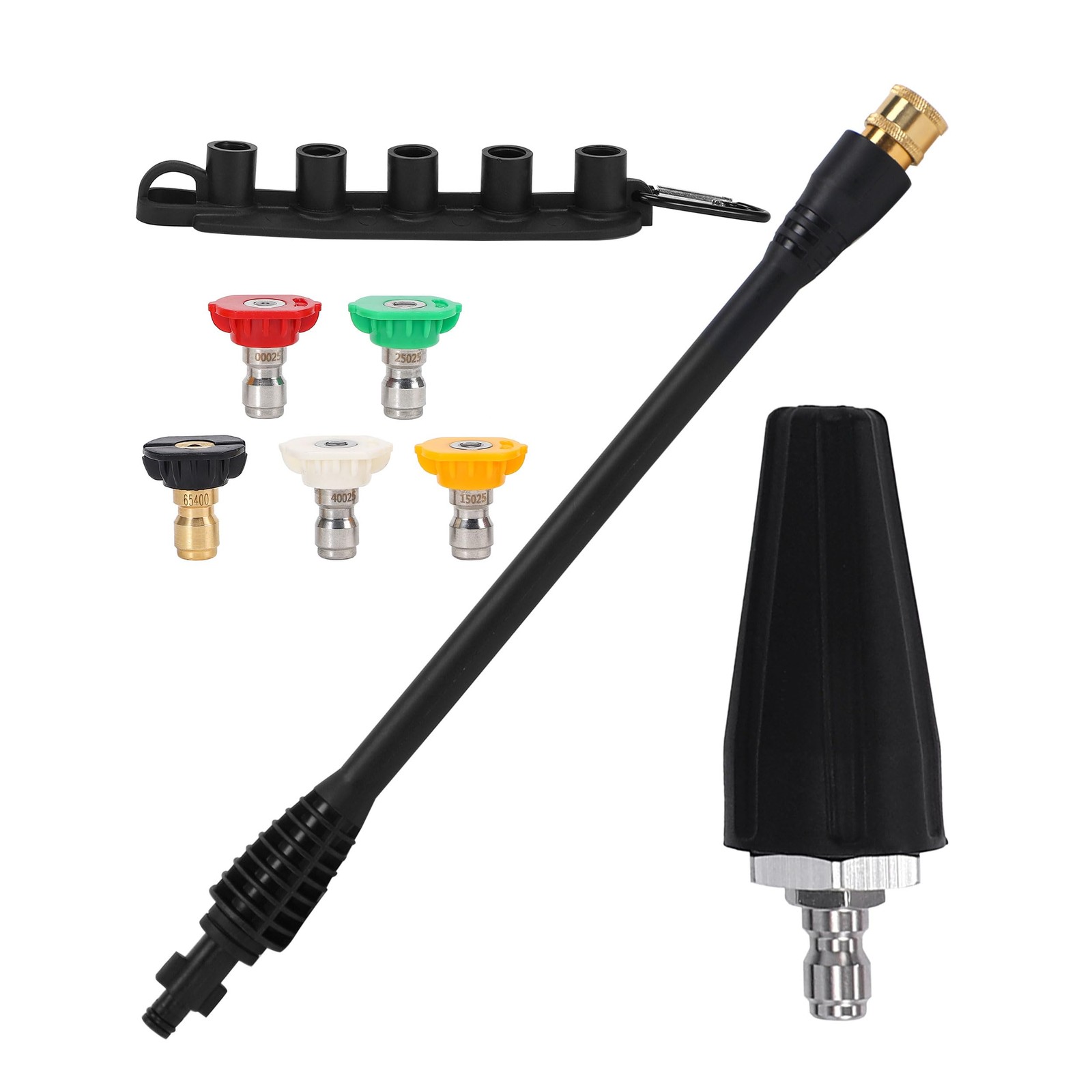 Best Pressure Washer Accessories Kit 16 Inch Power Replacement Wand with 5 Spray