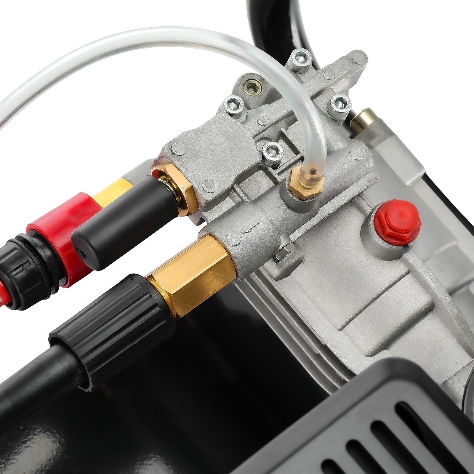 Gas Pressure Washer Gas Powered Washer 3500 PSI 2.6 GPM 212cc 5 Nozzles Black