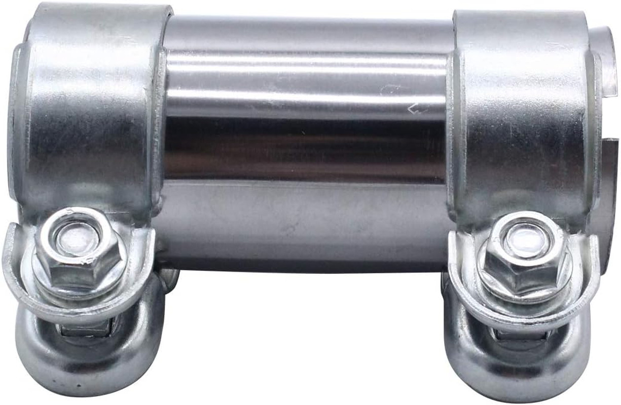 Universal Exhaust Clamp Pipe Connector Double Clamp Ø 50 X 125 Mm