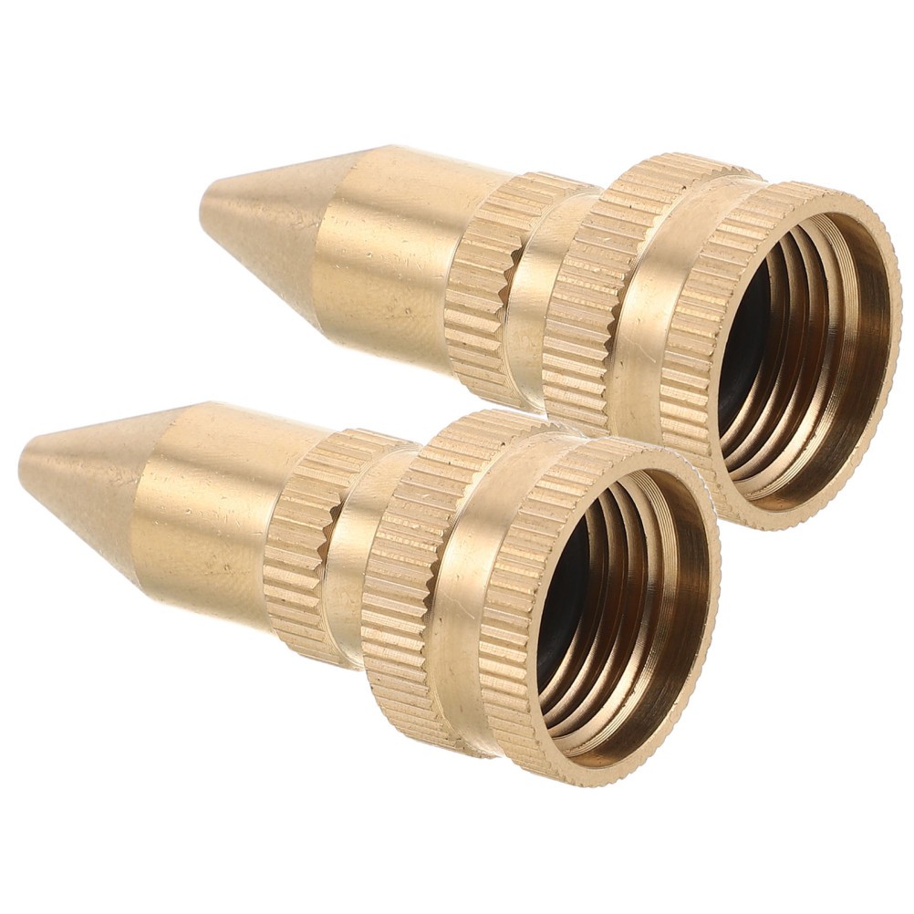 2Pcs Brass Pump Sprayer Nozzle Replacement Adjustable Durable Garden Tip
