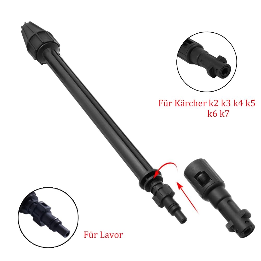 Pressure Washer Lance for Karcher K2-K7, 145 Bar High Pressure Spray Lance wi…