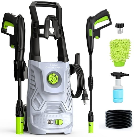 HOMSHADE ELECTRIC PRESSURE WASHER 4200PSI MAX 2.6 GPM POWER – Scratch & Dent