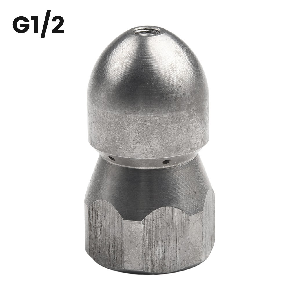 G1/2inch Pressure-Drain Jetter Hose Nozzle Flusher Pipe Nozzles For Heavy Dirty