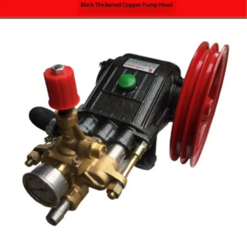 55i Shaft All Copper Commercial Plunger Water Pumps Car Wash Pump Head