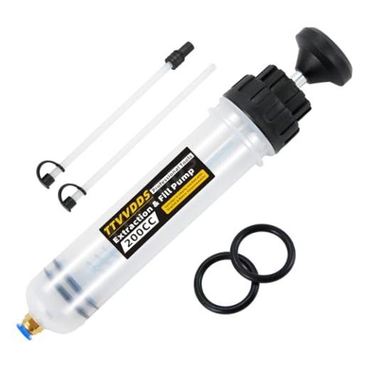 200 cc Sealed Oil & Fluid Oil Pump with Hose