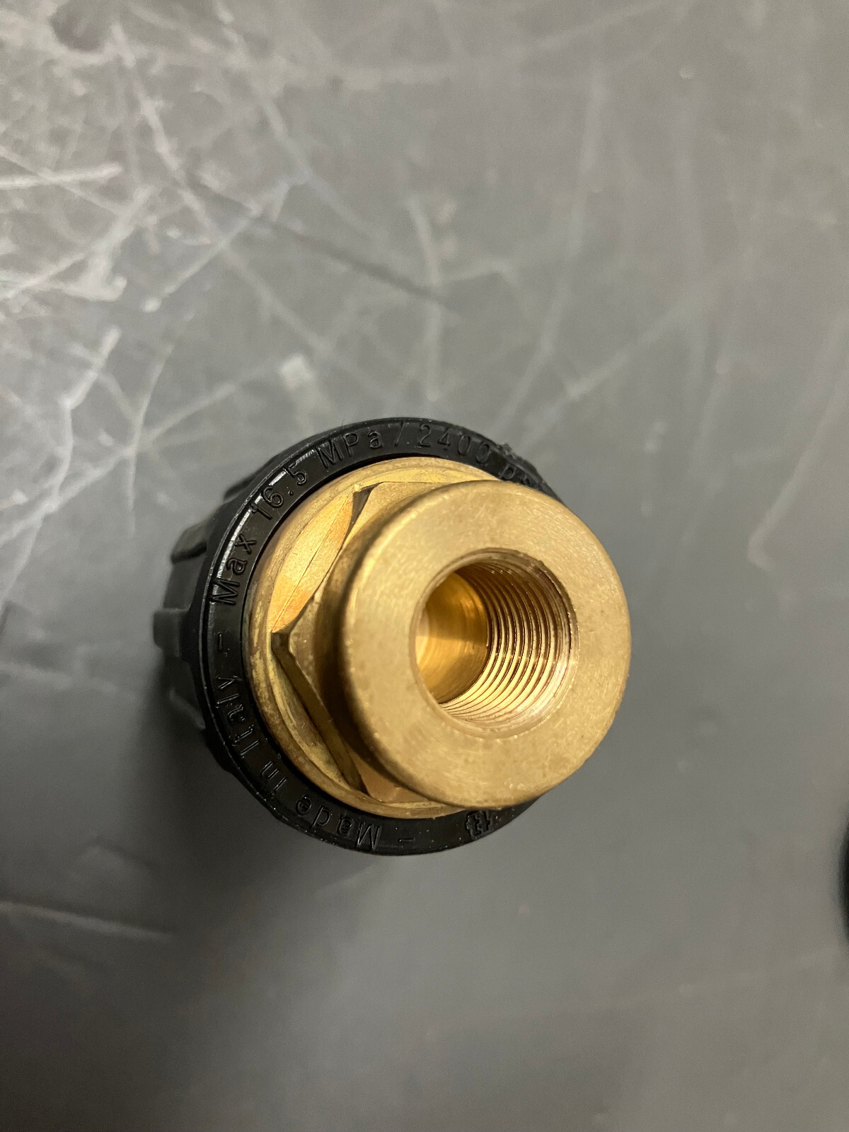 Tecomec AR Rotating Turbo Nozzle 2400 psi Size 3.5 Nozzle Made In Italy