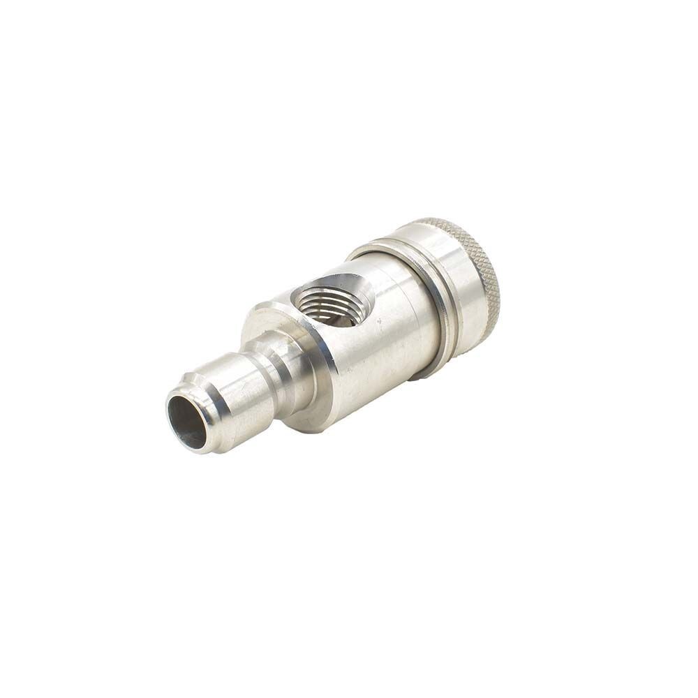 PW7222 Pressure Washer Stainless Steel Gauge Coupler 3/8 Inch Quick Connect