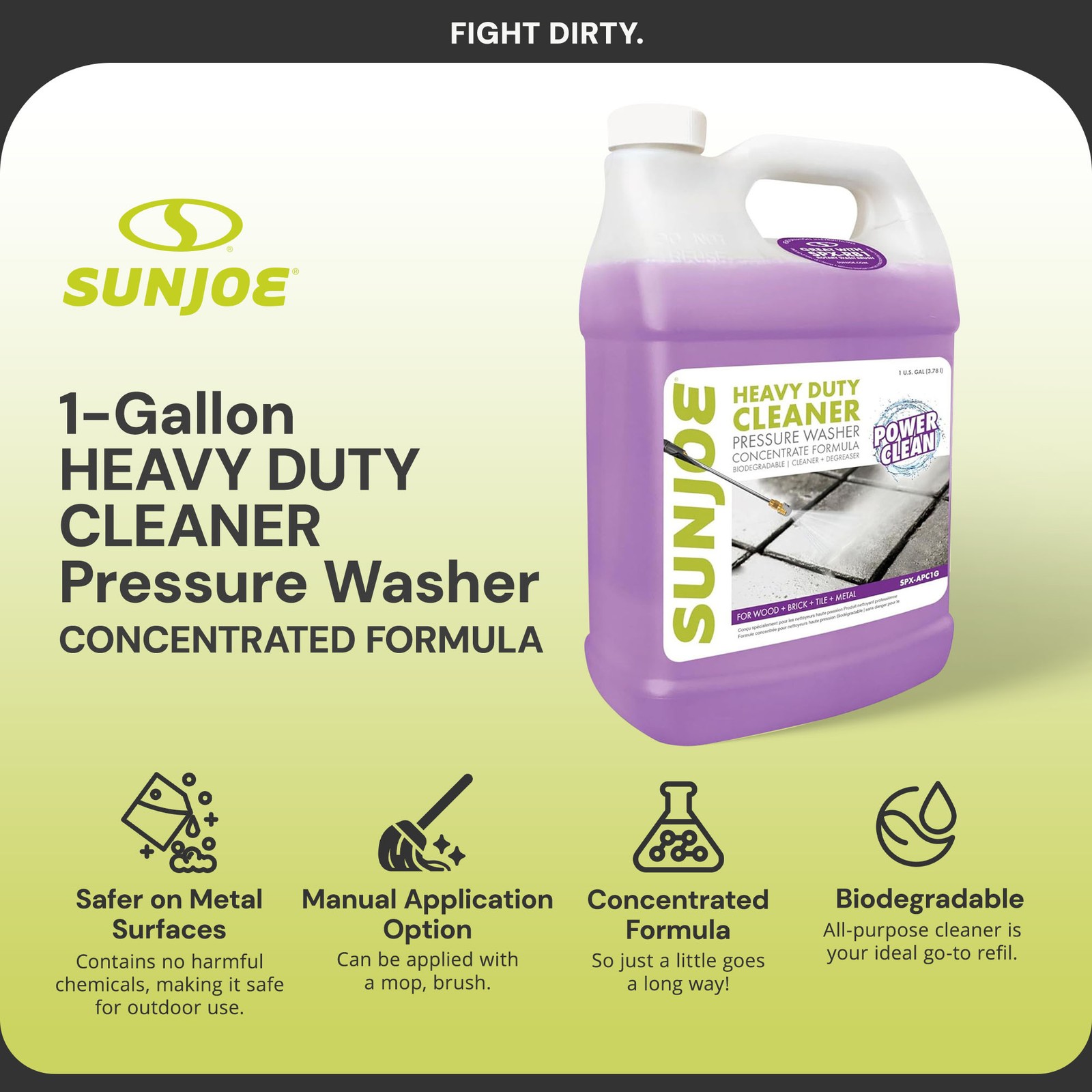 Sun Joe Electric Pressure Washer, Accessories Kit, and Concentrated Cleaner