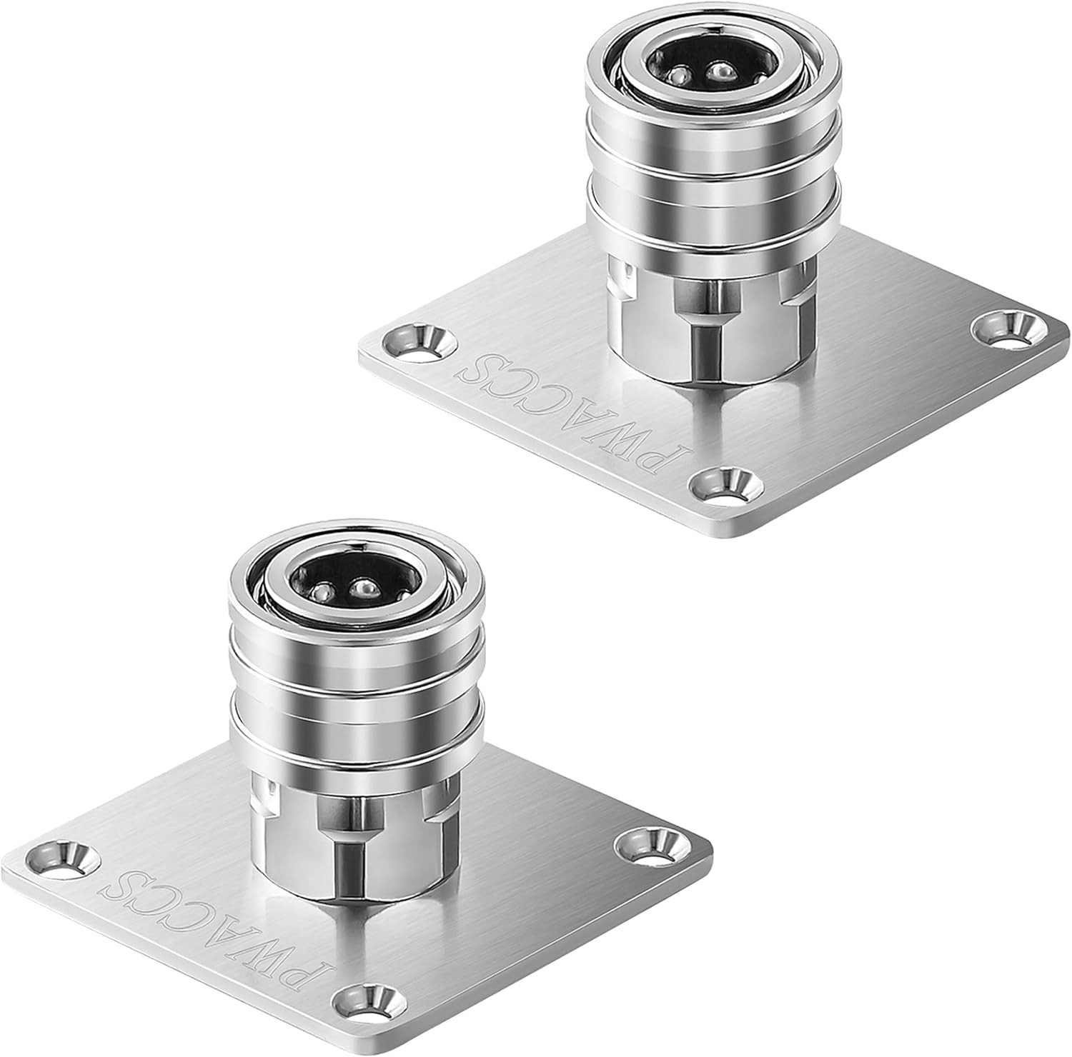 Space-Saving Pressure Washer Foam Cannon Holder – Quick Connect & Steel Design