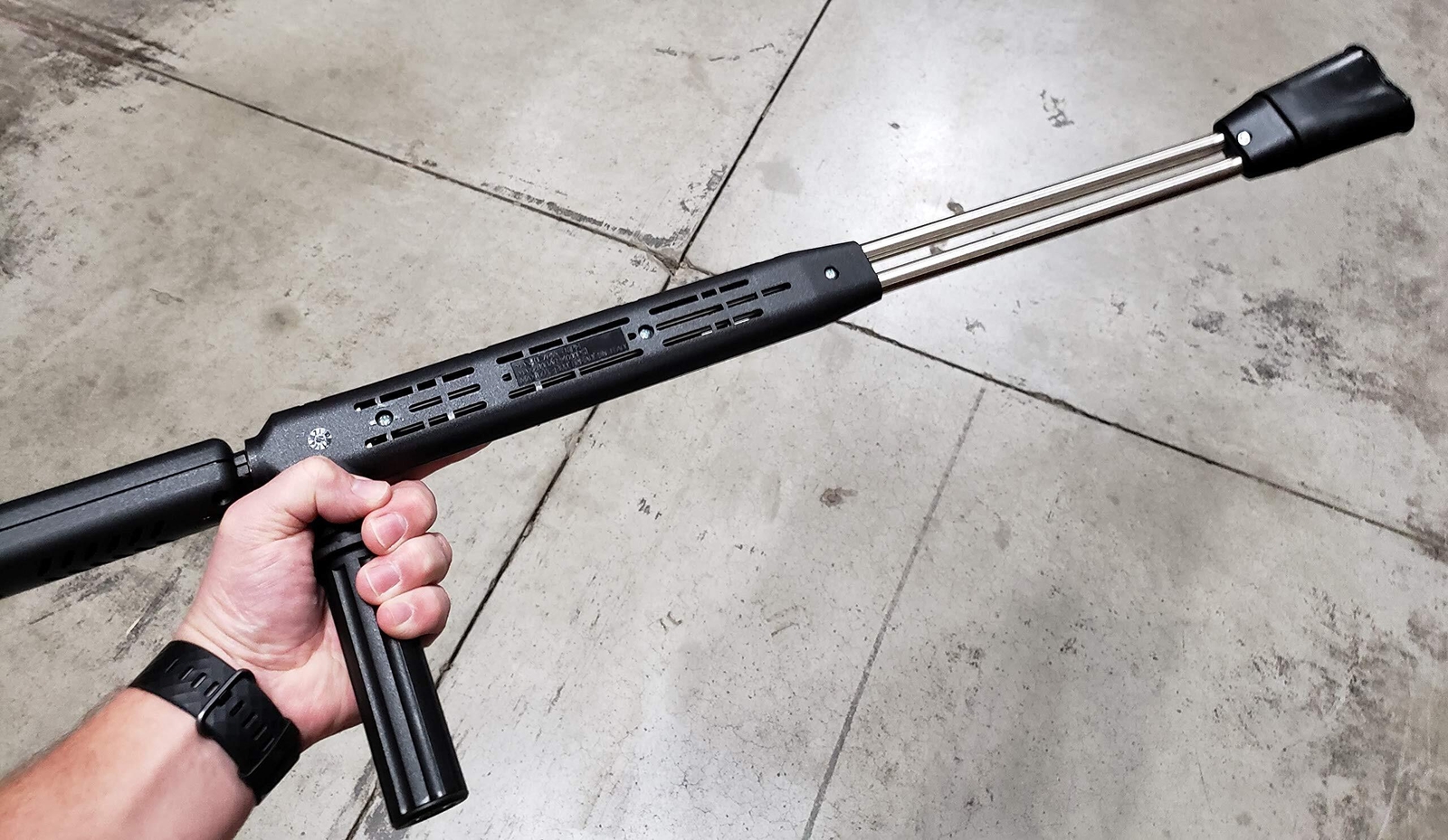 AL345 Dual Lance 40″ Stainless Steel Wand, Vented, 5000 PSI Stainless Coupler