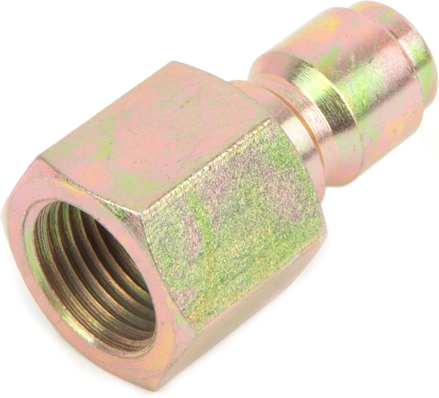 Forney 3/8 In. Female Quick Connect Pressure Washer Plug 75137 4200 PSI