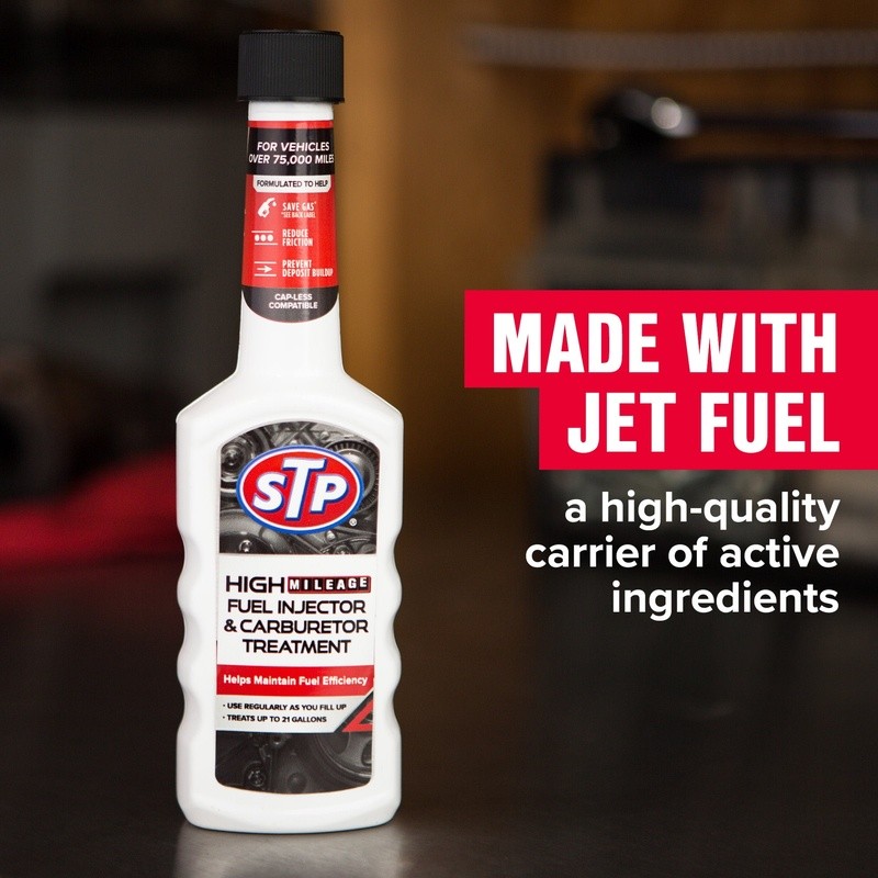 High Mileage Fuel Injector Carburetor Cleaner 6 Pack 5.25oz Engine Efficiency US