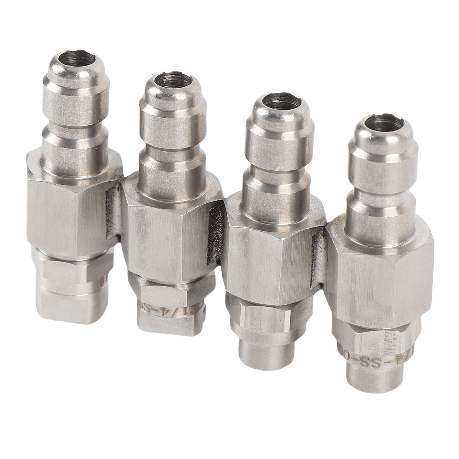 Way High Pressure Washer Nozzle Strong Stainless Steel For Soft Wash Recommended