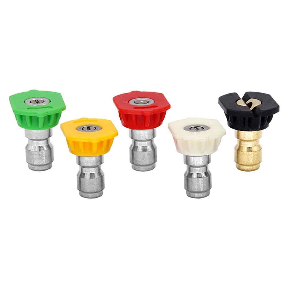 0° – 40° High Pressure Washer Spray Nozzles Quick Connect Tip For Washer Gun