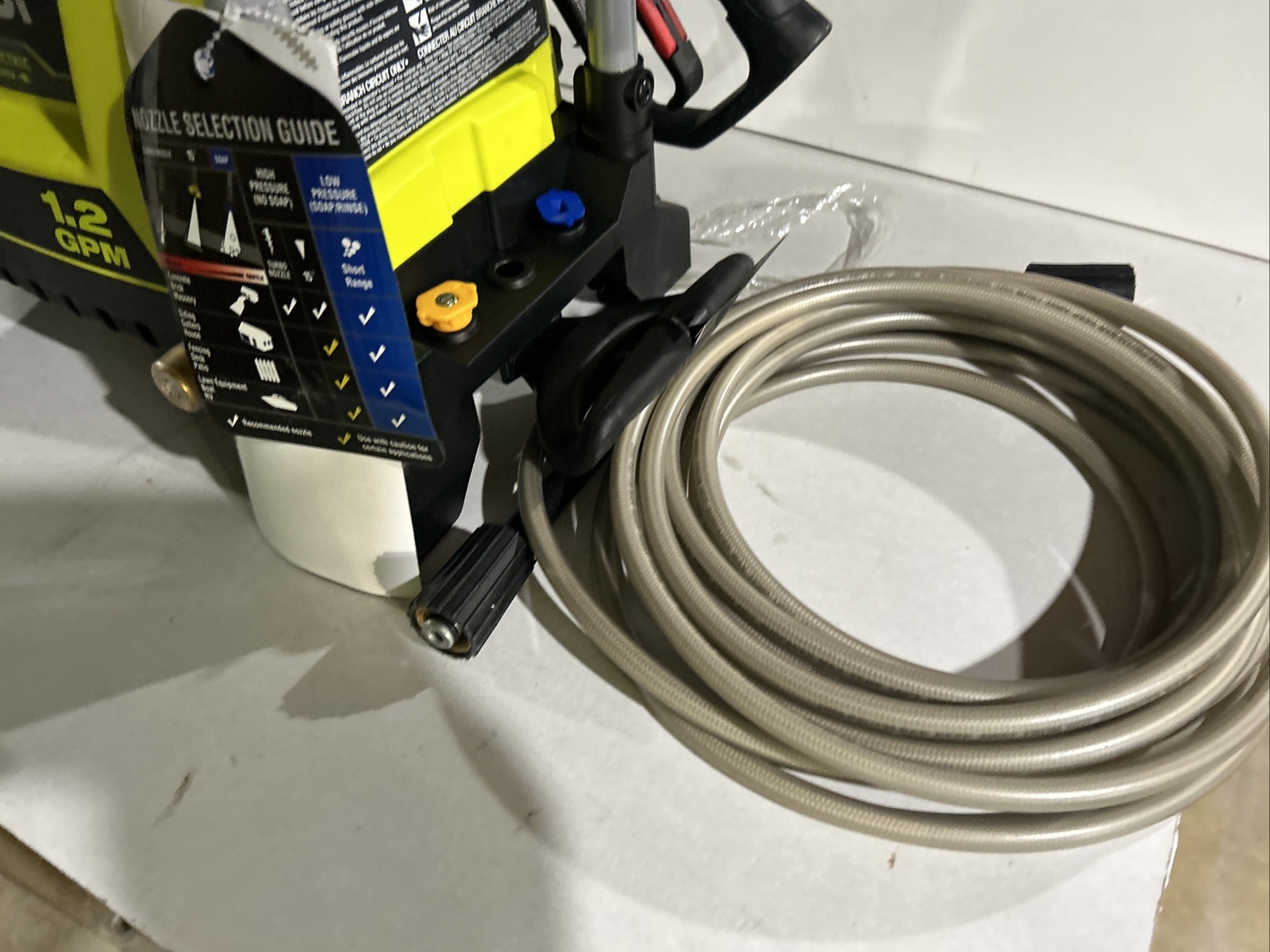 Ryobi 1.2 GPM Electric Pressure Washer RY1419MT