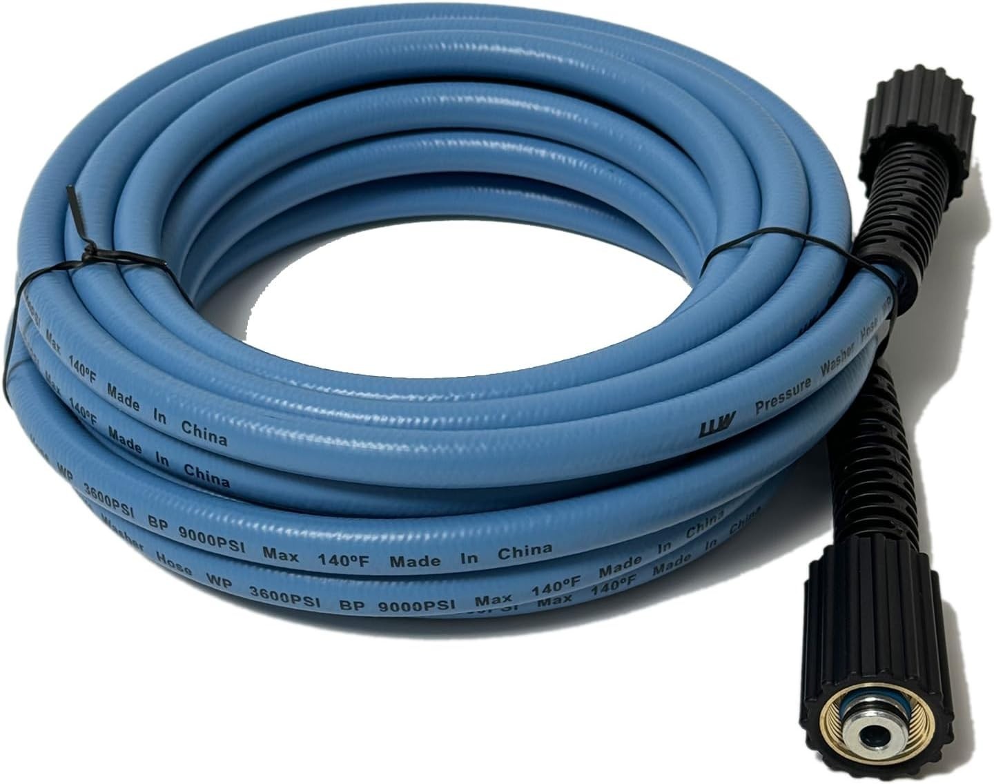 Versatile 25FT High Pressure Washer Hose – M22 Brass Ends & Corrosion Resistant