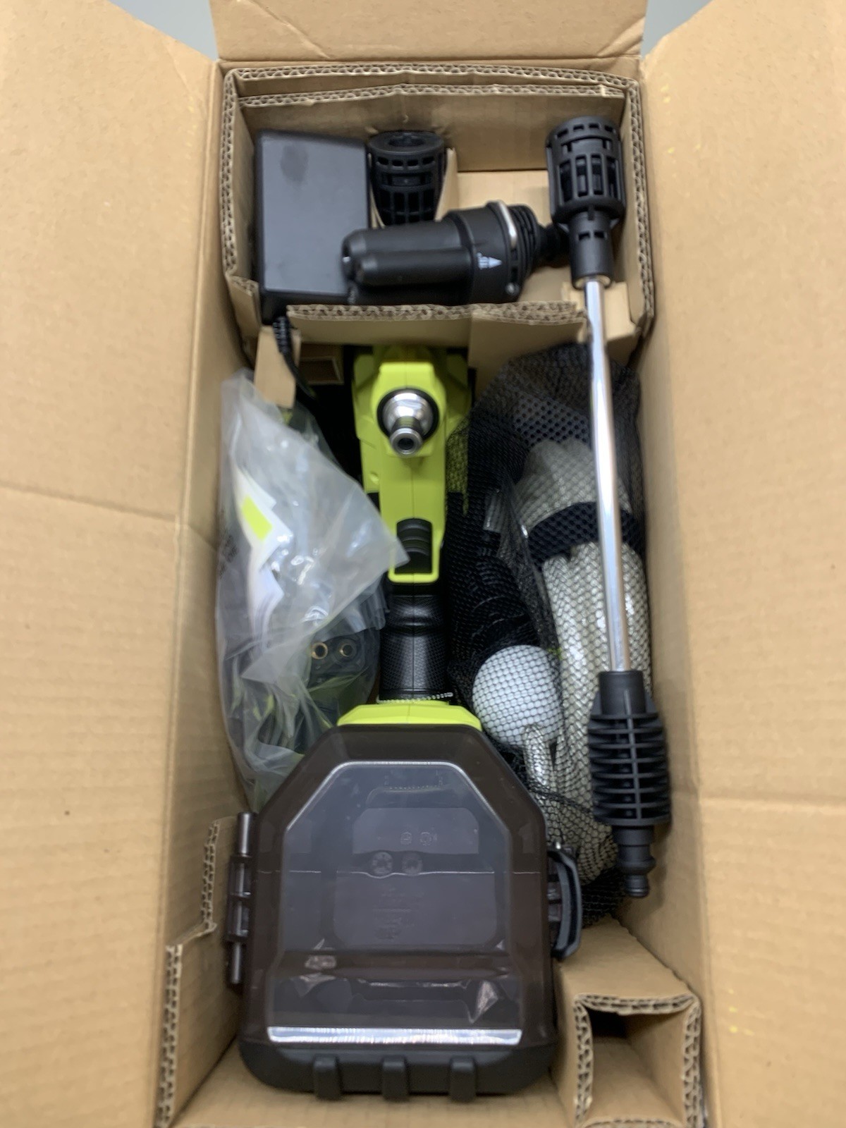 Ryobi 40V HP 600 PSI EZ Clean Power Cleaner Brushless Kit New Open Box RY124052