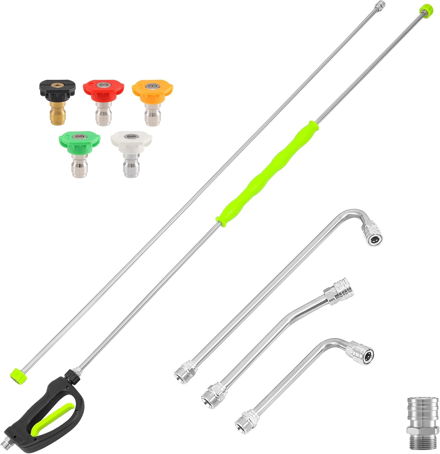 Pressure Washer Extension Wand 120 Inch, Stainless Steel Power Washer