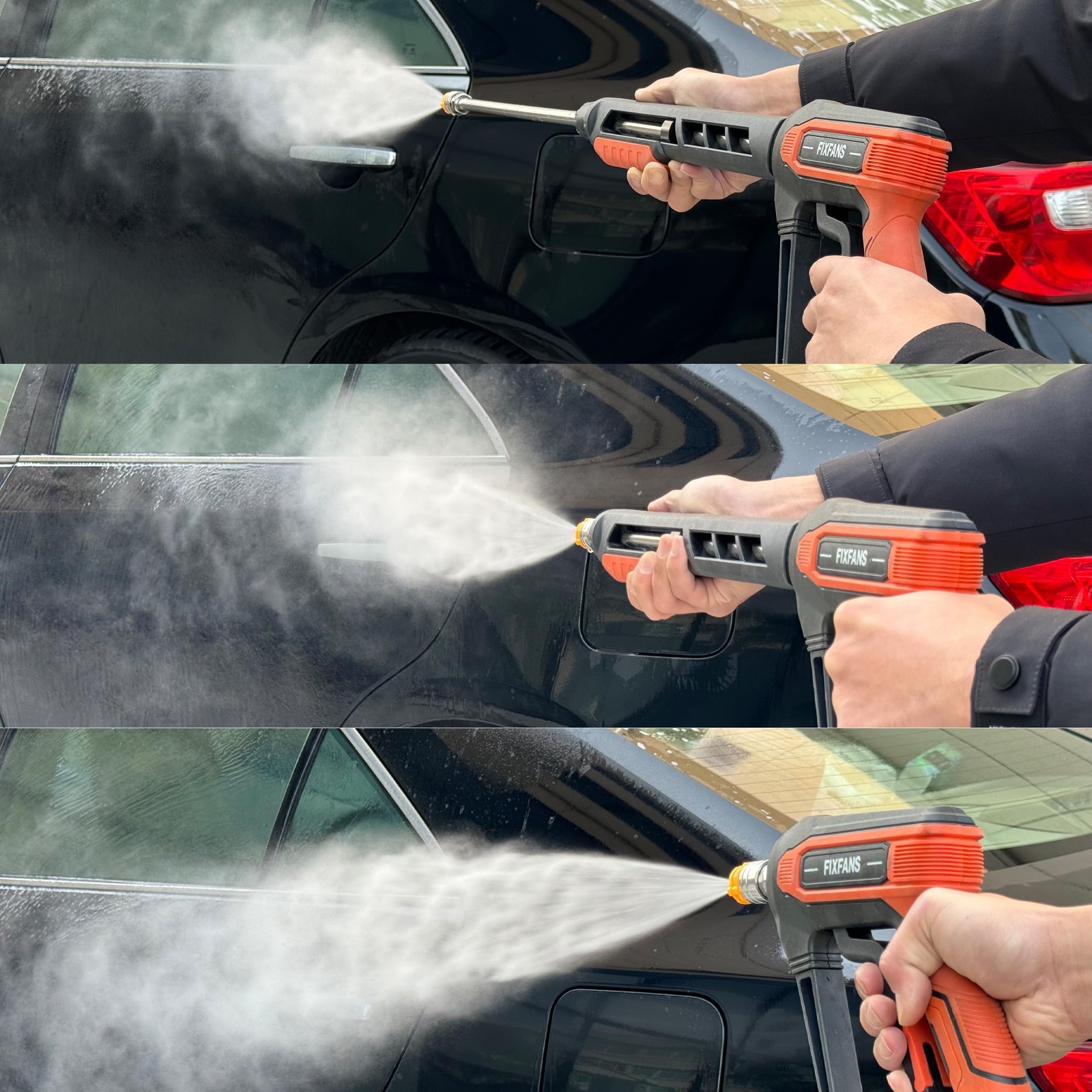 Pressure Washer Gun Kit 5000PSI Power Spray Handle Wand 5 Nozzles M22 14mm Quick