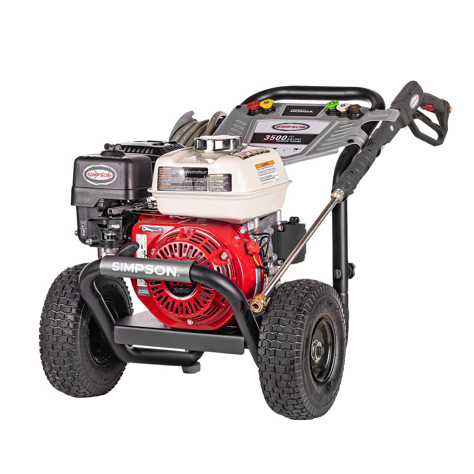 Simpson 3500 PSI Gas Pressure Washer, 2.5 GPM Commercial Power Washer, Honda …