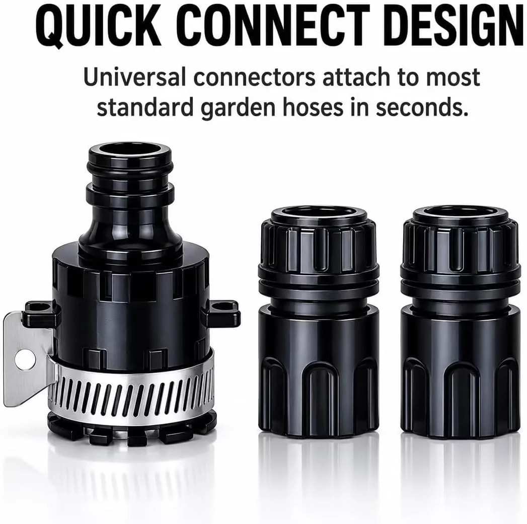 High Pressure Power Washer Nozzle with Connector Set, 2026 New Adjustable Home H