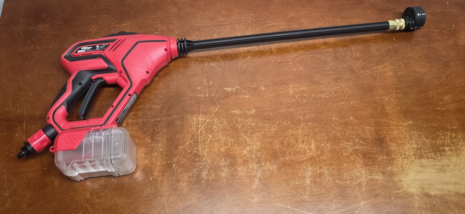 HYPER Tough 20V Max Cordless 320 PSI Portable Power Cleaner. Tool Only