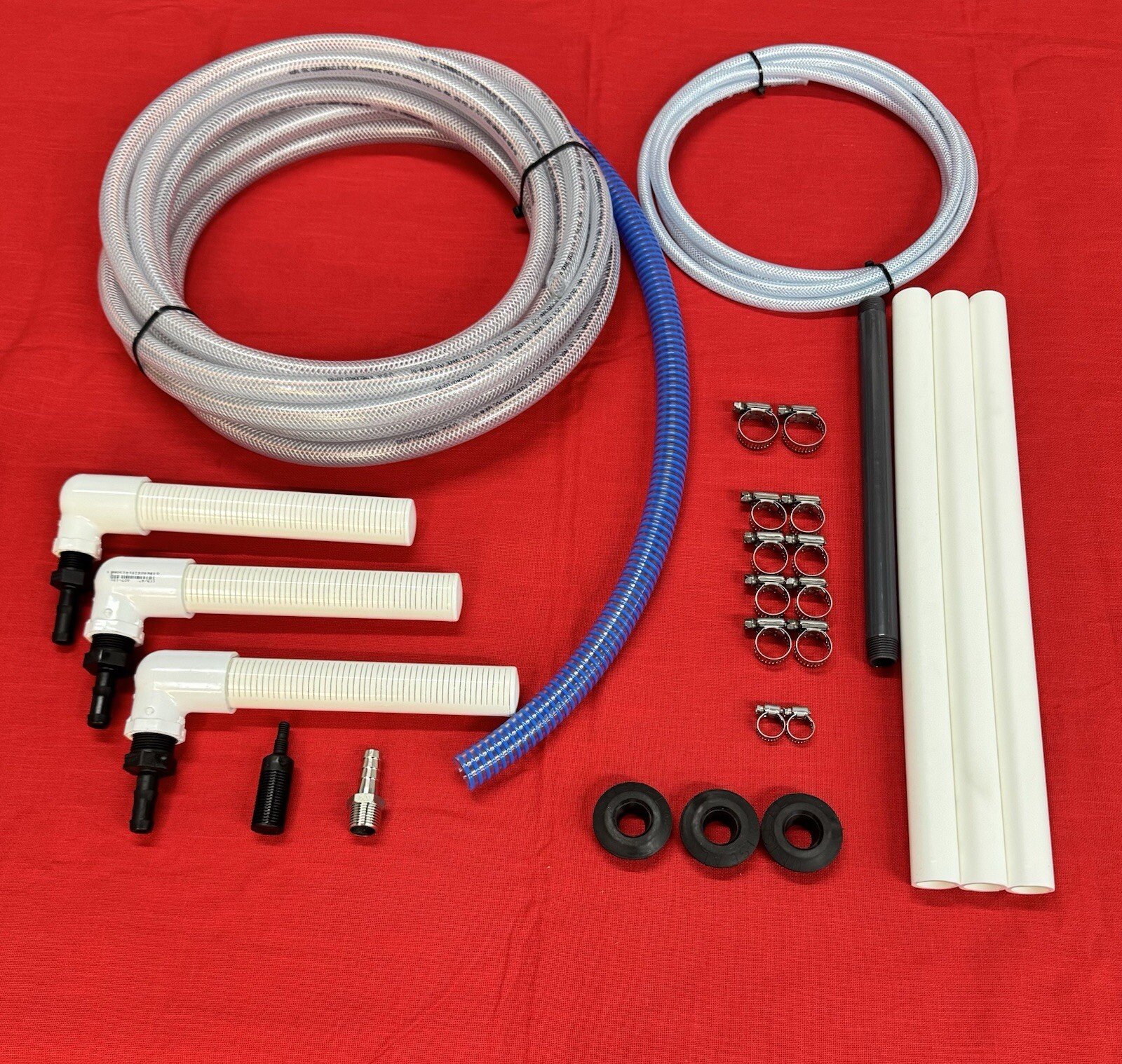 Complete Softwash Plumbing Kit For 12v Pumps
