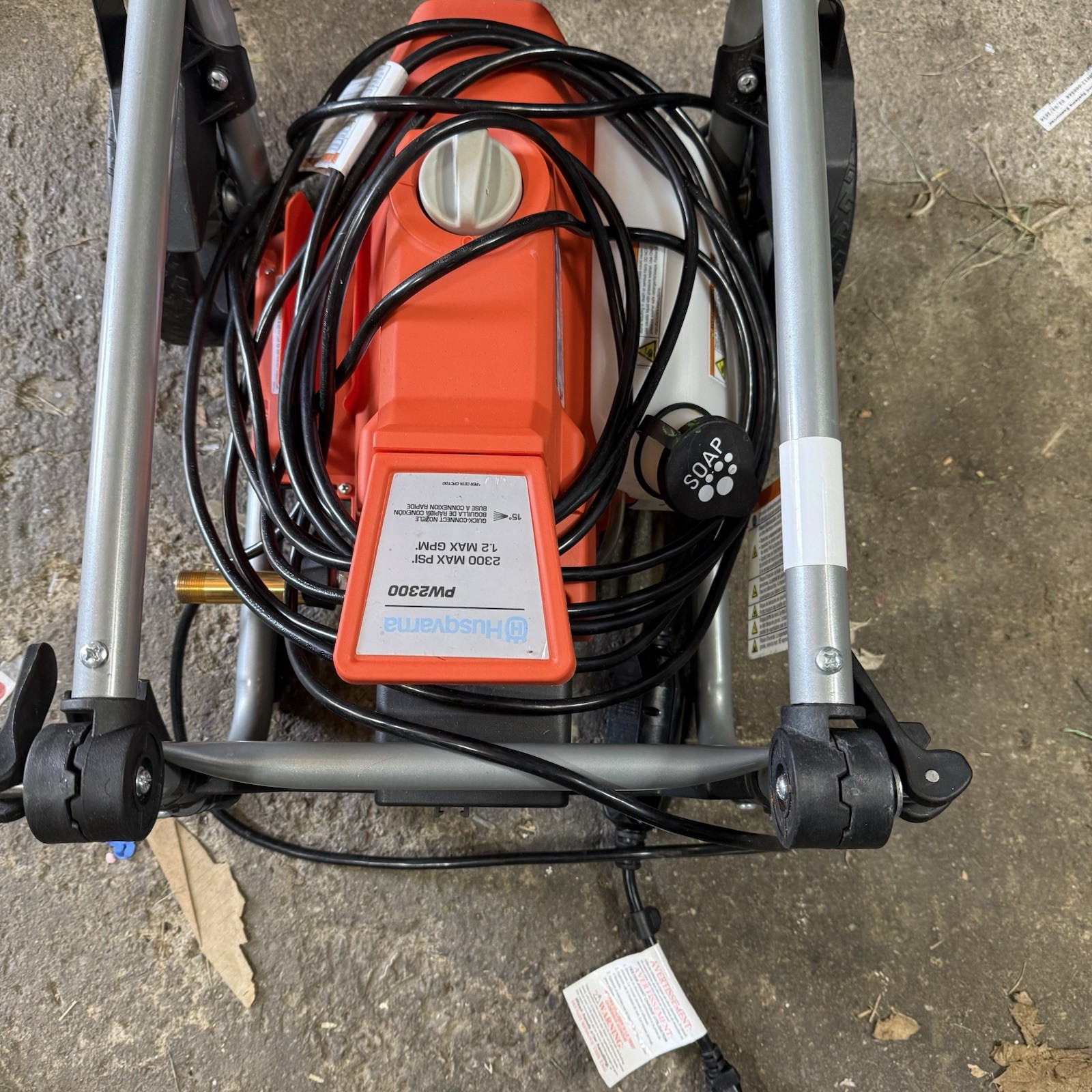 Husqvarna 2000 PSI Electric Pressure Washer – 020802