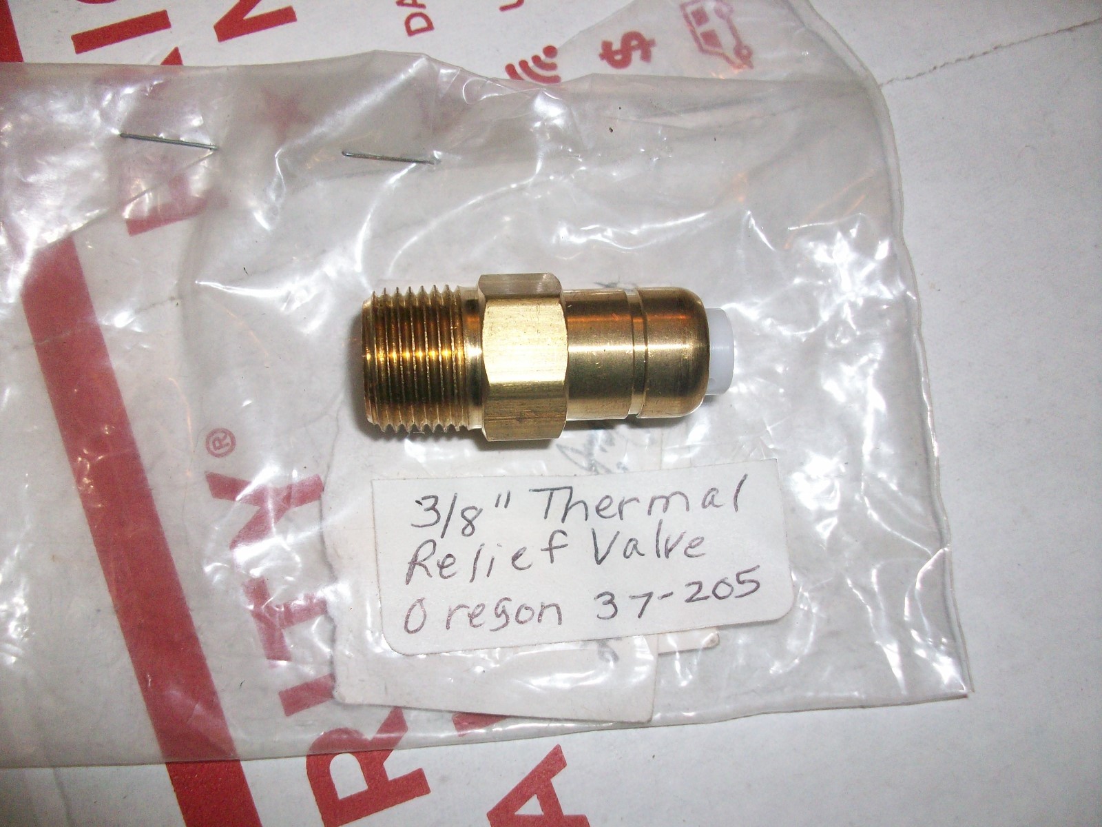 oregon 37-205 pressure washer thermal relief valve