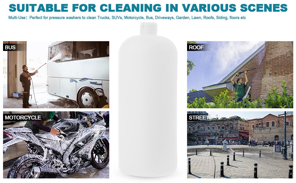 Foam Bottle 1000ml Replacement Replacement Foam Spray Bottle