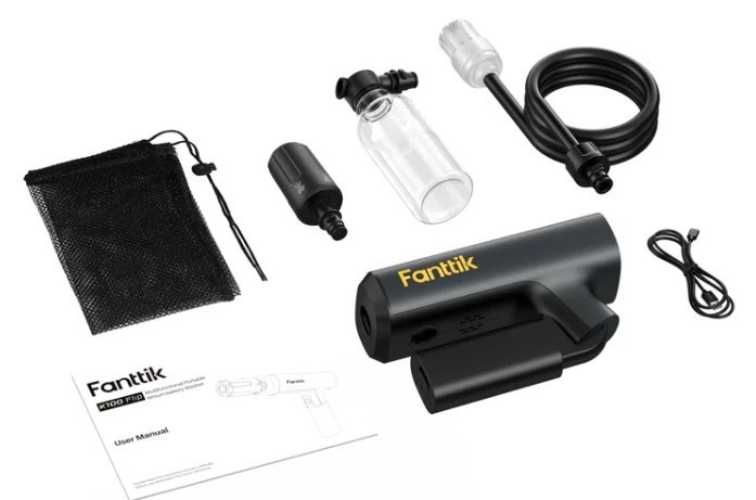 Fanttik K100 Flip Cordless Portable Pressure Washer Foldable