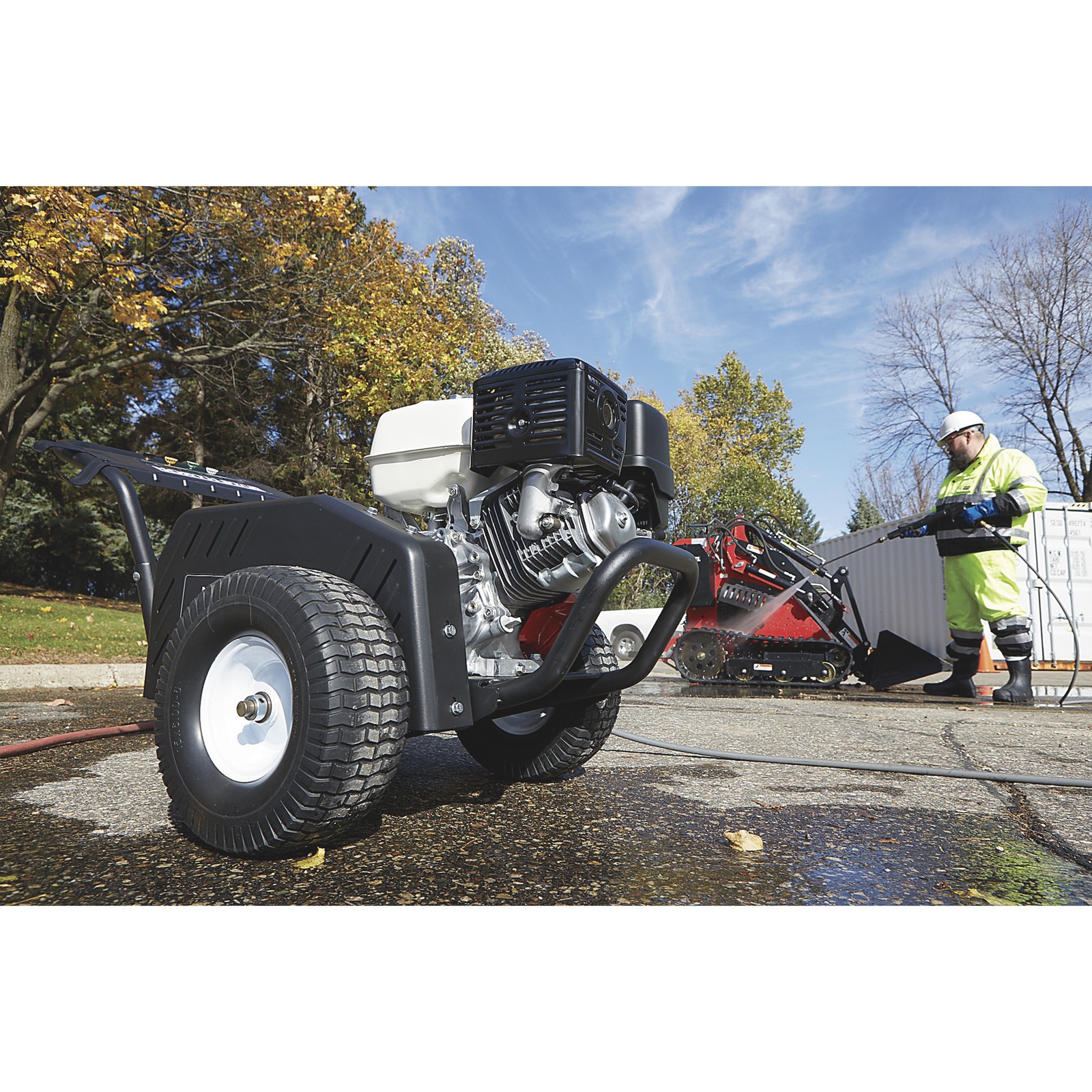 NorthStar Gas Cold Water Pressure Washer, Honda GX390 OHV Engine, 4000 PSI, 3.5