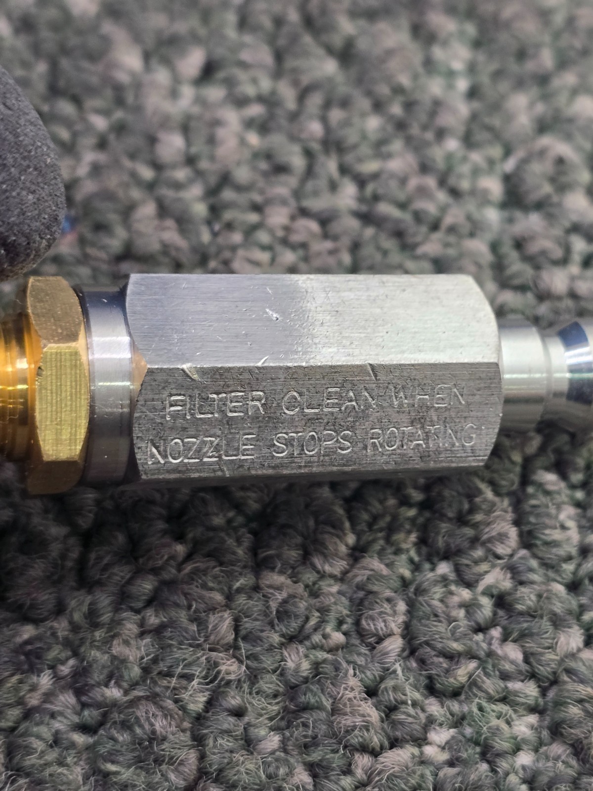 VORTEXX 850TY7: Pressure Washer Spray Nozzle 4 Nozzle Size 4,000PSI 5 GPM Rotary